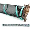Kitty City Outdoor Catio Mega Kit per Gatti, Pezzi di Ricambio e Tunnel 10'