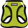 Best Pet Supplies Voyager Step-in Air Dog Harness - All Weather Mesh Step in Vest Harness for Small and Medium Dogs by Best Pet Supplies - Lime Green Base, XXS
