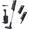 Hoover HF350HP 011 Scopa elettrica PREMIUM PRO senza filo CON STAZIONE DI RICARICA E SVUOTAMENTO, Autonomia fino a 60 minuti, potenza 400 W, spazzola anti twist, capacità serbatoio 0,7 litri