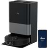 Hoover HG870HU 011 Robot aspirapolvere PREMIUM, Ultra Sense ioni di litio, esecuzione in 200 min, ricarica in 6 h, capacità container 0.32 l, filtro Hepa, sistema di navigazione 360˚ Laser Scan Navigation