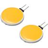 ShuoHui 2 lampadine LED G4 COB con attacco a perno 12 V bianco caldo 2700 K