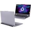 mCover Custodia compatibile solo per computer Windows Lenovo LOQ 15IAX9 15IAX9 15ARP9 15IRX9 15AHP9 15AHP9 15IRX10 15AHP10 serie 2023-2025 (non per altri modelli Lenovo) - Trasparente