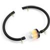 OnrySxn Filtro Olio Benzina e Tubo Olio Benzina Kit per Filtro Carburante per Moto per Quad Bike 50CC-150CC ATV Moto Quad Bike Serbatoio Carburante Valvola Dirtbike e Pocketbike
