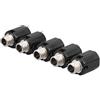 Eujgoov Connettore Presa Jack Stereo da 6.35mm Femmina a 2 Canali per Chitarra Elettrica Pickup Parti