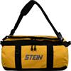 STEIN Borsone impermeabile da 40 l, 70 l, 90 l, in PVC resistente, per attività all'aperto, campeggio, sport, sport acquatici, Giallo, 90L, Borsone