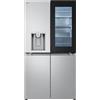 LG GMG960MBJE Frigorifero Multidoor InstaView, Classe E, 638L, Wi-Fi, Dispenser UVnano con allaccio, Metal Fresh, No frost, Acciaio