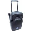 OQAN QLS-12S Travel Cassa Portatile Trolley 300W Bluetooth 2 Microfoni Wireless