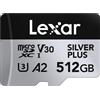 Lexar Micro SD Lexar Professional Fino 160MB/s 64 128 256 512 GB + Adattatore SD