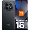 Xiaomi Redmi Note 15 5G 8+256GB 6.77" Black Europa