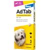 Elanco AdTab Antiparassitario per Cani 2,5-5,5kg da 3 Compresse 112mg