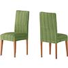 Martina Home Pack di 2 federe Schienale 24x30x6 cm Verde