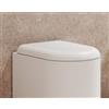 CERAMICA GSG Copriwater GSG Petra Originale in Termoindurente Soft Close Avvolgente a Sgancio Rapido bianco - Cod. Articolo: PECOPRTICR000