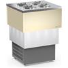 Mondial Banco per gelato e granite a carapine - N. 4 x 7.5L. - cm 72 x 66.1 x 97.6 h