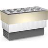 Mondial Banco per gelato e granite a carapine - N. 10 x 7.5L. - cm 151 x 72.4 x 97.6 h