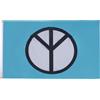 AZ FLAG BANDIERA SIMBOLO PACE AZZURRO 90x60cm - BANDIERA DELLA PACE BLU 60 x 90 cm - AZ FLAG