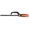 Garosa Seghetto Universale per Taglio Legno Metallo Tubi PVC con Telaio Alluminio Fai da Te per Lavorazione Artigianato e Falegnameria