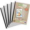 eco-eco A4 50% Riciclata Borsa 5 Cancella File Easy Slide a Colori