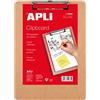 Apli - 14684, Portablocco in legno A4