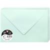 Clairefontaine 51332C - Pacco da 20 Buste gommate - Formato C5 (16,2x22,9cm) - 120g/m² - Colore verde giada -Inviti Eventi e Corrispondenza - Gamma Pollen - Carta Premium Liscia