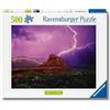 Ravensburger - Puzzle 500 Pezzi Lampo Rosa | Puzzle Per Adulti 500 Pezzi | Puzzle Adulti Per Bambini Dai 14 Anni In Su | Regalo Compleanno Per Bambini Dai 14 Anni In Su | Misure 49x36cm
