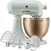 KitchenAid 5KSM180LEELB Planetaria Serie Design Blossom, Colore Verde Salvia