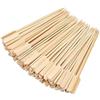 Generico 500 pezzi 5 confezioni da 100 SPIEDINI 15 cm BAMBOO biodegradabili sterilizzati stuzzicadenti spiedo panini hamburger 5 BAND15