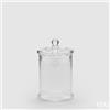 EDG Enzo De Gasperi Contenitore Vaso Cilindro H 14 Cm D 8 Cm Portaconfetti Vetro Natural