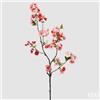 EDG Enzo De Gasperi Ciliegio Ramo con Foglie H 90 Cm Pianta Artificiale Rosa Scuro