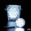 EDG Enzo De Gasperi Base Luminosa Subacquea 10 Led con Telecomando Bianco