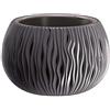 Prosperplast Sandy DSK180 Fioriera Con Vaso Decorativo (Antracite)