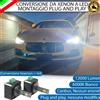 ESL COPPIA LAMPADE D3S LED DA XENON A LED 6000K BIANCO MASERATI GHIBLI 12000 LUMEN