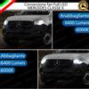 ELM CONVERSIONE FARI FULL LED MERCEDES CLASSE X 6000K XENON LED CANBUS NO ERROR