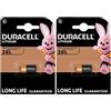 Duracell 2X Duracell 28L A544 2CR11108 Con Litio (2 Blister Da 1 Batteria) 2 Pile