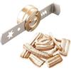 Kenwood Biscotti A910/13, Accessorio Trafila in Bronzo per Creare Fino a 4 formati, Made in Italy, Accessorio per Impastatrice Planetaria Compatibile con il Torchio Kenwood, Dotato di Cofanetto