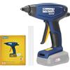 RAPID BGX500 Pistola per Colla a Caldo a Batteria con Riscaldamento Rapido, Regolatore di Flusso, Indicatore di Calore, Design con Grilletto a 4 Dita, Batteria non Inclusa, 410 g (5001517),Blue