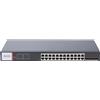 Hikvision DS-3T1528HP-SI-24P4F. ProSeries switch 24 porte managed 500W 24 PoE Gbps+4SFP Gbps