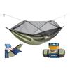 AMAZONAS - Amaca Ultra-Leggera Moskito-Traveller Thermo | Amaca ultraleggera con zanzariera. Amaca con scomparto per materassino isolante | Portata fino a 200 kg; Dimensioni 2,75 m x 1,40 m