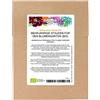 Magic Garden Seeds Piante da fiore perenni per il giardino (biologiche) - Set di semi con 7 varietà di piante da fiore perenni per il giardino