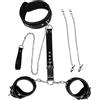 Xummi Giocattoli sessuali BDSM per coppie Sesso estremo, set bondage con pinze per capezzoli, collare da donna, manette regolabili, per giochi sessuali Giocattoli BDSM estremi per donne