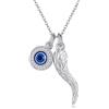ONEFINITY Collana Corno Italiano Per Le Donne In Argento Sterling 925 Evil Eye Italiano Corno Pendente Cornicello Collana Gioielli