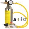 JTZXJJX Strumento di lavaggio per climatizzatore auto, secchio di pulizia auto con ugello spruzzatore, contiene manometro 220 PSI, connettori per aria e tubi per la pulizia dei tubi del climatizzatore