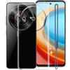 BUNALFaa Custodia per ZTE Blade A75 5G (6.56) + Vetro Temperato, Cover per Antiurto Antiscivolo Case Protettiva in Silicone TPU per ZTE Blade A75 5G - Pieno d'amore