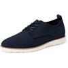 Amazon Essentials Scarpe da Ginnastica Derby Stile Smart Casual in Maglia Uomo, Blu Marino, 46 EU