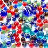 HAKACC Set di Biglie Colorate - 680 g di Vetro per Bambini, Giocattolo Decorativo, Macchina da Gioco, Decorazione di Piante