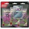 Pokémon BANDAI PC50588 Gioco di carte Pokémon TCG: SV6.5 3-Pack Blister, Multicolore, Carte Collezionabili per gli Amanti degli Anime, Versione spagnola