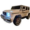 Pilots Kids Macchinina per 2 Bambini Auto a Batteria Mercedes G63 AMG 24V Bianca