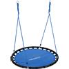 Altalena Da Giardino a Nido, per Bambini E Adulti, Regolabile, Ø 120 Cm, Portata