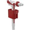 AlcaPlast A150-3/8 Valvola di riempimento universale per sciacquone WC Valvola a galleggiante scarico laterale 3/8