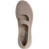 Skechers Sandali Mary Jane con fascia elastica e soletta Memory Foam