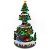 Il Mondo dei Carillon Albero di Natale con trenino